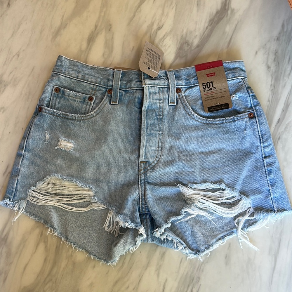 Levi’s 501 High Rise Jean Shorts